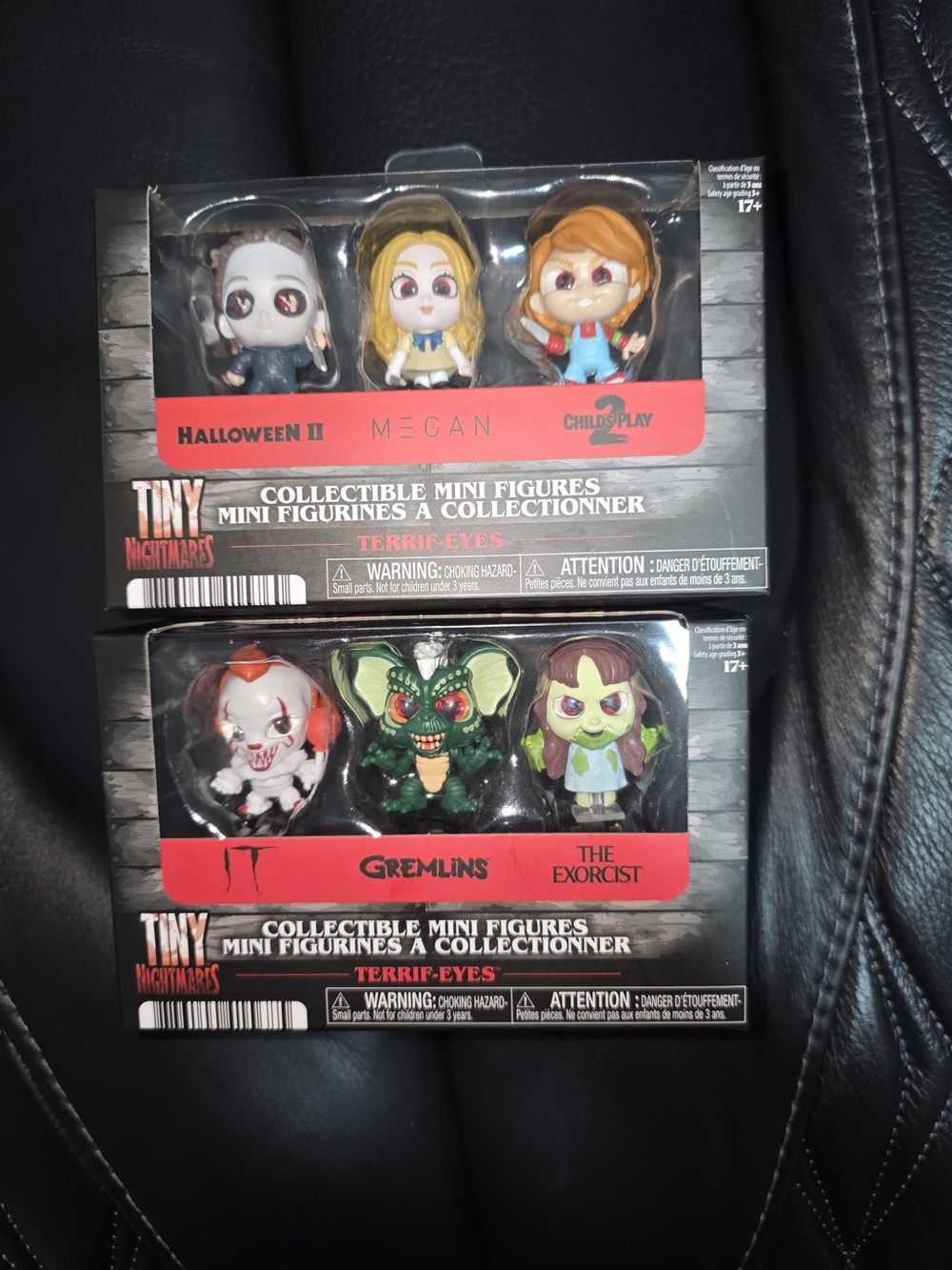 Tiny Nightmares Collectible Mini Figures Set of 2 (6 Figures) NEW